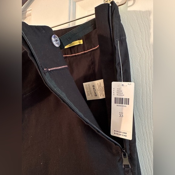 MAEVE Colette 33 Magic Fabric Wide Leg Crop Black Pull On Waist Leg Zip Adaptive - Picture 3 of 17